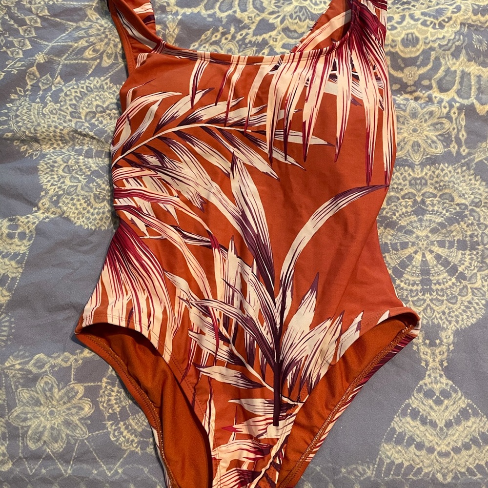 One piece, tropical print SUPER CUTE